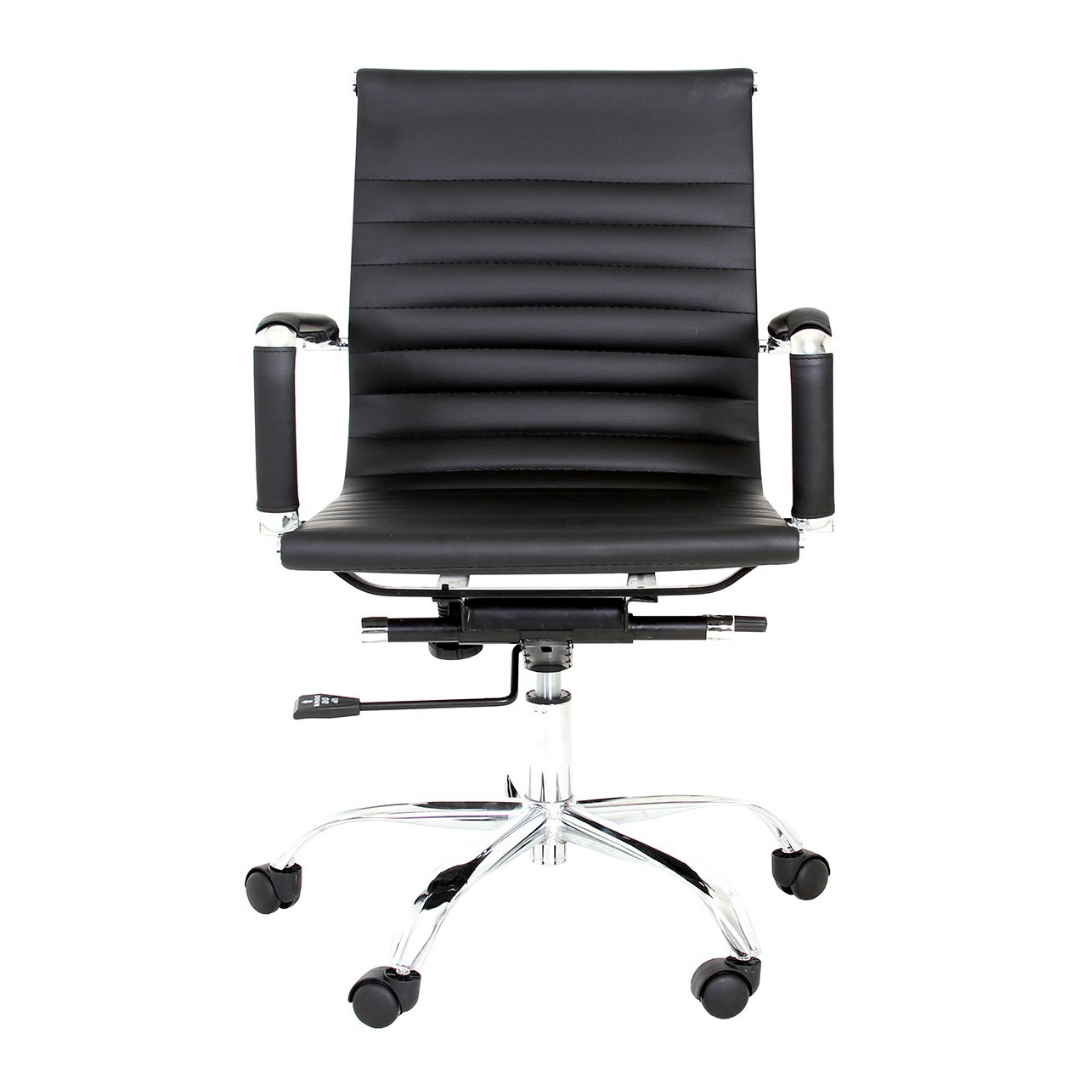 Silla de Oficina Ares Low Eco - Negro