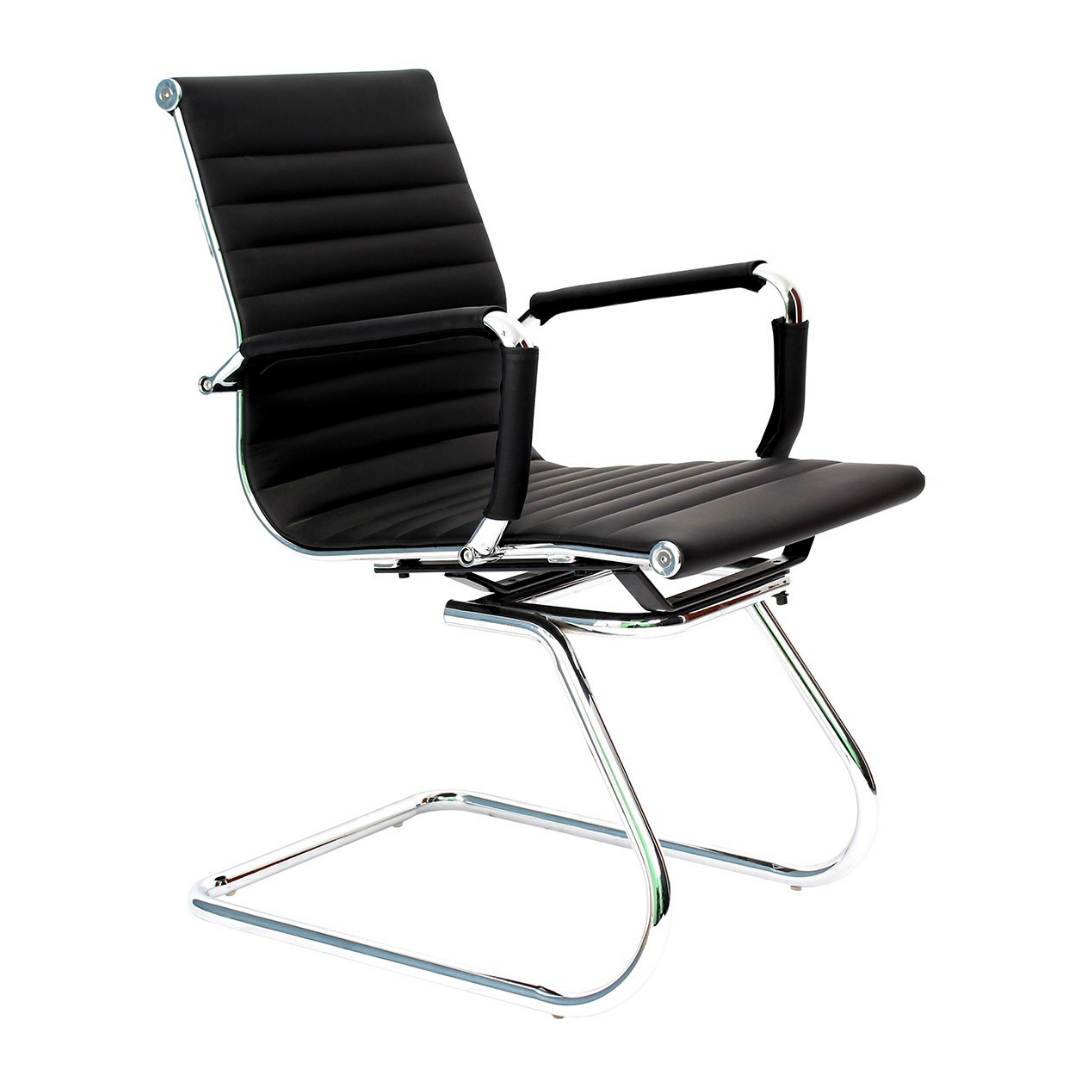 Silla de Oficina Ares Low Conference - Negro